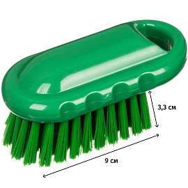 Щётка для мытья посуды/оборудования и рабочих поверхностей Haccper жёсткая 124x61 мм зелёная