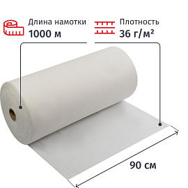 Марля 90 см x 1000 м 36 г/кв.м отбелённая