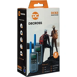 Рация Decross DC63 (комплект из 2 раций, DC6314104302000)