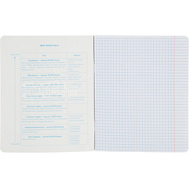 Тетрадь предметная по биологии №1 School Панк А5 48 листов с рисунком в клетку, УФ-сплошной глянцевый лак