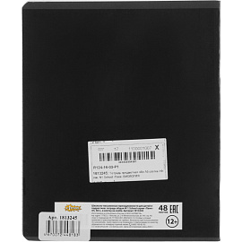 Тетрадь предметная по биологии №1 School Панк А5 48 листов с рисунком в клетку, УФ-сплошной глянцевый лак