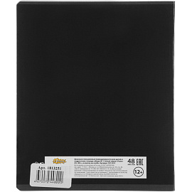 Тетрадь предметная по физике №1 School Панк А5 48 листов с рисунком в клетку, УФ-сплошной глянцевый лак