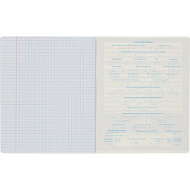 Тетрадь предметная по физике №1 School Аниме А5 48 листов с рисунком в клетку, TWIN лак