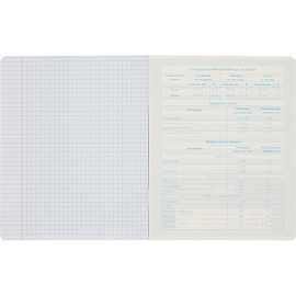 Тетрадь предметная по географии №1 School Аниме А5 48 листов с рисунком в клетку, TWIN лак