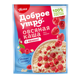 Каша Увелка овсяная с малиной 20 штук по 40 г