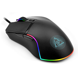 Мышь проводная Oklick 717G Prophecy черная (1465495)