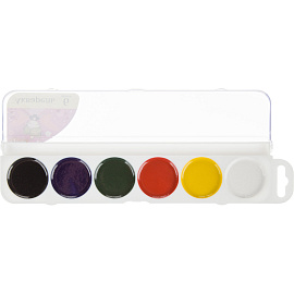 Краски акварельные медовые №1 School Фея 6 цветов