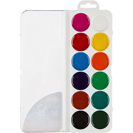 Краски акварельные медовые Комус Класс Space time 12 цветов