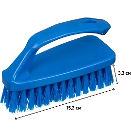 Щётка Haccper средней жёсткости 152х64.9 мм синяя
