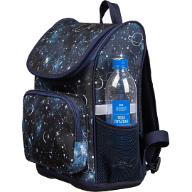 Ранец №1 School Вox Cозвездия черный с одним отделением
