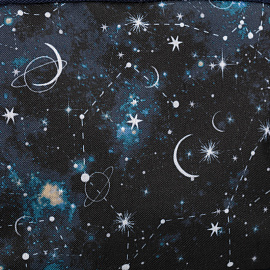 Ранец №1 School Вox Cозвездия черный с одним отделением