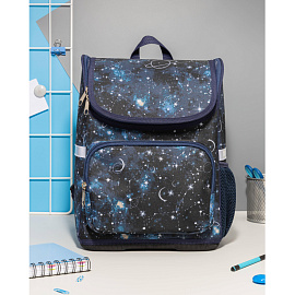 Ранец №1 School Вox Cозвездия черный с одним отделением