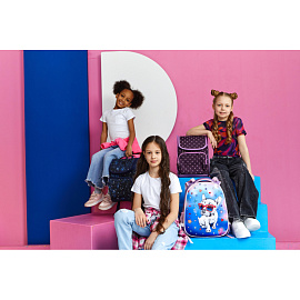 Ранец №1 School Вox Cозвездия черный с одним отделением