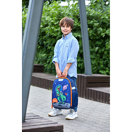 Ранец Комус Класс Light Cosmorex синий с одним отделением