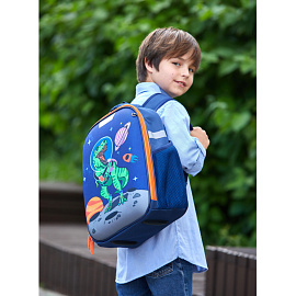 Ранец Комус Класс Light Cosmorex синий с одним отделением