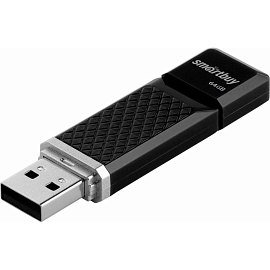 Флешка USB 2.0 64 ГБ Smartbuy Quartz (SB64GBQZ-K)