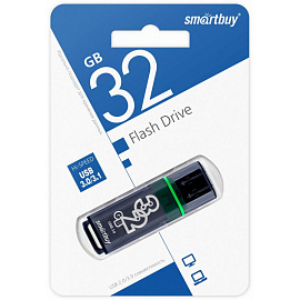 Флешка USB 3.0 32 ГБ SmartBuy Glossy (SB32GBGS-DG)