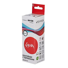 Чернила Sakura C13T66414A 664 BK для Epson черные совместимые