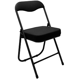 Стул складной РС 04 кант черный (искусственная кожа)