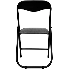 Стул складной РС 04 серый/черный (ткань)