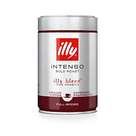 Кофе молотый ILLY intenso 250 г (железная банка)