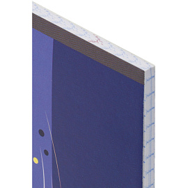 Тетрадь общая №1 School Football А5 48 листов в клетку на скрепке обложка с рисунком ВД-лак