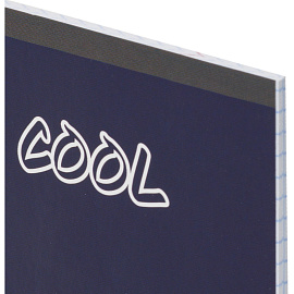 Тетрадь общая №1 School Динозавр А5 48 листов в клетку на скрепке обложка с рисунком ВД-лак