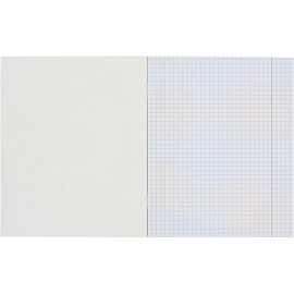 Тетрадь общая №1 School Динозавр А5 48 листов в клетку на скрепке обложка с рисунком ВД-лак