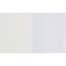 Тетрадь общая №1 School Нежность А5 48 листов в клетку на скрепке обложка с рисунком ВД-лак