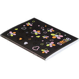 Тетрадь общая №1 School Smile А5 96 листов в клетку на скрепке обложка с рисунком ВД-лак