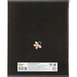 Тетрадь общая №1 School Smile А5 96 листов в клетку на скрепке обложка с рисунком ВД-лак