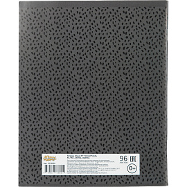 Тетрадь общая №1 School Panda А5 96 листов в клетку на скрепке обложка с рисунком ВД-лак