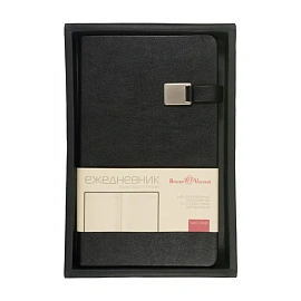 Ежедневник недатированный Bruno Visconti Premier искусственная кожа А5 136 листов чёрный, 3-686/05