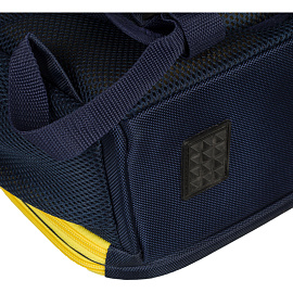 Ранец Комус класс Basic Iron Bird синий с двумя отделениями