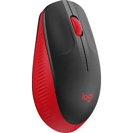 Мышь беспроводная Logitech M190 красная (910-005926)