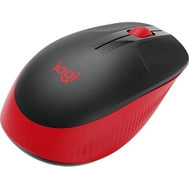 Мышь беспроводная Logitech M190 красная (910-005926)