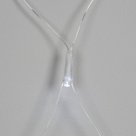 Электрогирлянда холодный белый свет 2х3 м