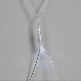 Электрогирлянда холодный белый свет 1.5х1.5 м