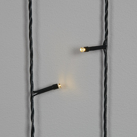 Электрогирлянда теплый белый свет 100 ламп 10.8 м