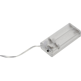 Электрогирлянда Снежинки разноцветный свет 30 ламп 5 м