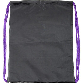 Мешок для сменной обуви Комус Класс (№1 School) Рок 360x470 мм черный с карманом