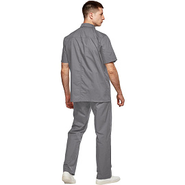 Костюм для клининга У26-КБР серый (размер 48, рост 174-182) фото Костюм для клининга У26-КБР серый (размер 48, рост 174-182)