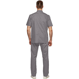 Костюм для клининга У26-КБР серый (размер 60, рост 174-182) фото Костюм для клининга У26-КБР серый (размер 60, рост 174-182)