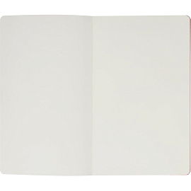 Ежедневник недатированный Attache Flex искусственная кожа Soft Touch А5 136 листов красный с фиксирующей резинкой (красный обрез)