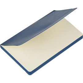 Ежедневник недатированный Attache Flex искусственная кожа Soft Touch А5 136 листов синий с фиксирующей резинкой (синий обрез)