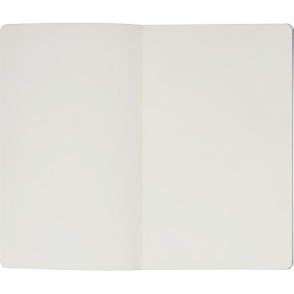 Ежедневник недатированный Attache Flex искусственная кожа Soft Touch А5 136 листов синий с фиксирующей резинкой (синий обрез)