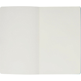 Ежедневник недатированный Attache Flex искусственная кожа Soft Touch А5 136 листов бирюзовый с фиксирующей резинкой (бирюзовый обрез)