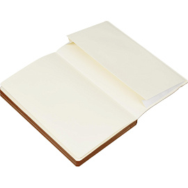 Ежедневник недатированный Attache Flex искусственная кожа Soft Touch А5 136 листов коричневый с фиксирующей резинкой (коричневый обрез)