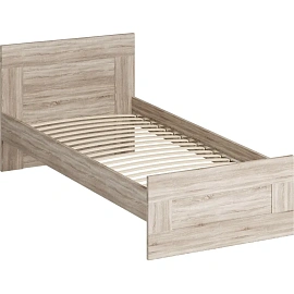 Кровать ШС_одинарная Сириус 90х200 дуб сонома фото Кровать ШС_одинарная Сириус 90х200 дуб сонома