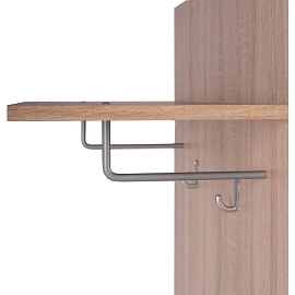 Вешалка настенная  ШС_Сириус 78,2х100 сонома